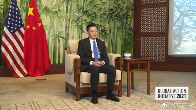 中国驻美国大使秦刚敦促美方恪守一个中国原则