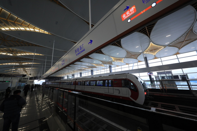 北京地铁s1线苹果园站即将开通可与6号线换乘