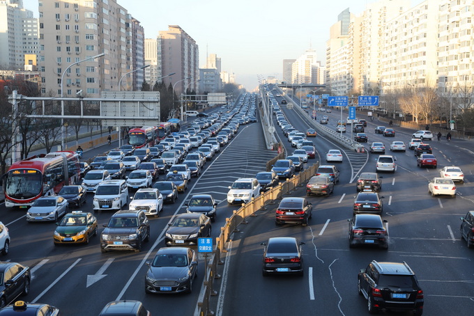 北京实时路况多条道路已开始交通管制