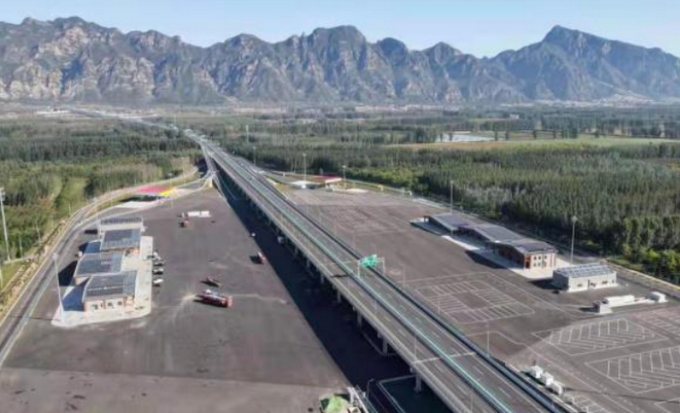 京礼高速北京段道路设施完工 为北京冬奥会提供快速的交通服务保障