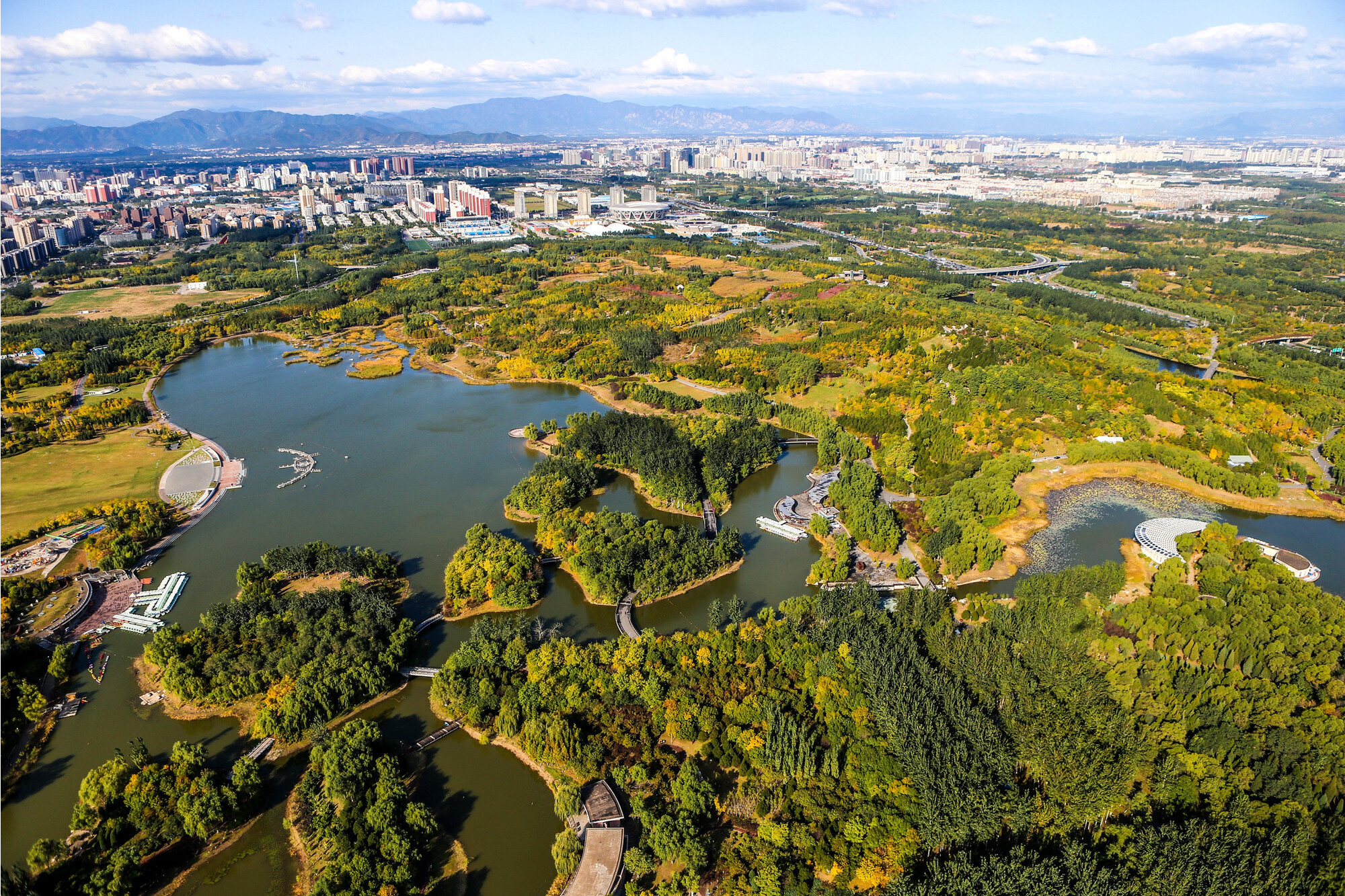 江苏建湖双湖公园景观设计 - 城市公共景观 - 首家园林设计上市公司